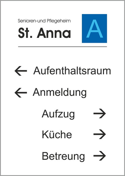 Türschild ClickFix 299 x 422 mm A3 hoch (BxH)