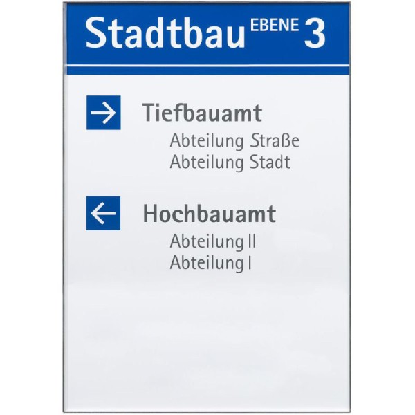 Türschild RIO 299 x 424 mm A3 (hoch oder quer)