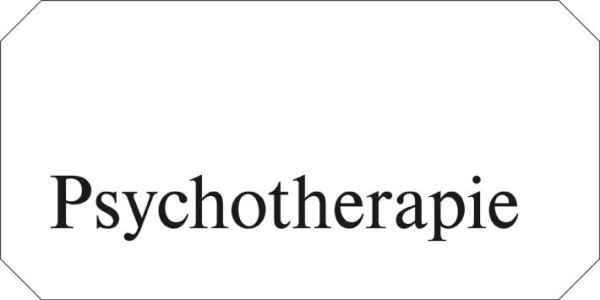 Typ Jota 250 x 125 mm Psychotherapie