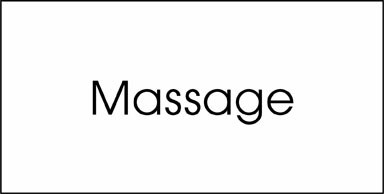 Typ Beta 135 x 68 mm Massage